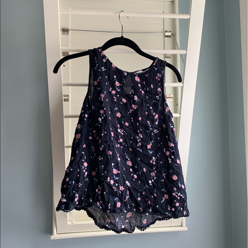 Floral Abercrombie tank